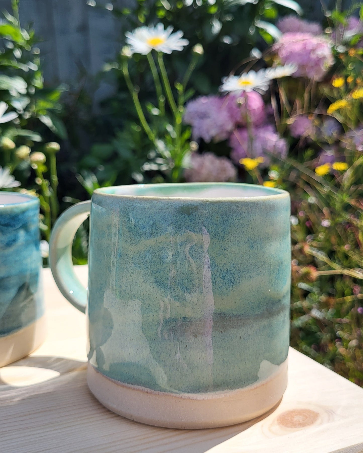 Turquoise Waves Mug