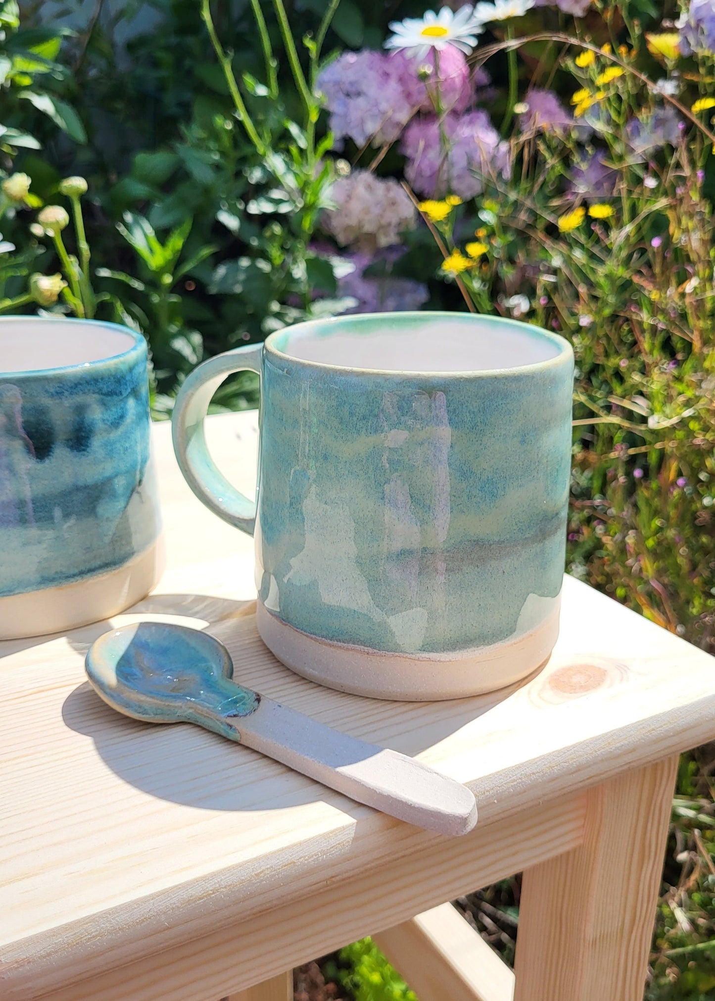 Turquoise Waves Mug
