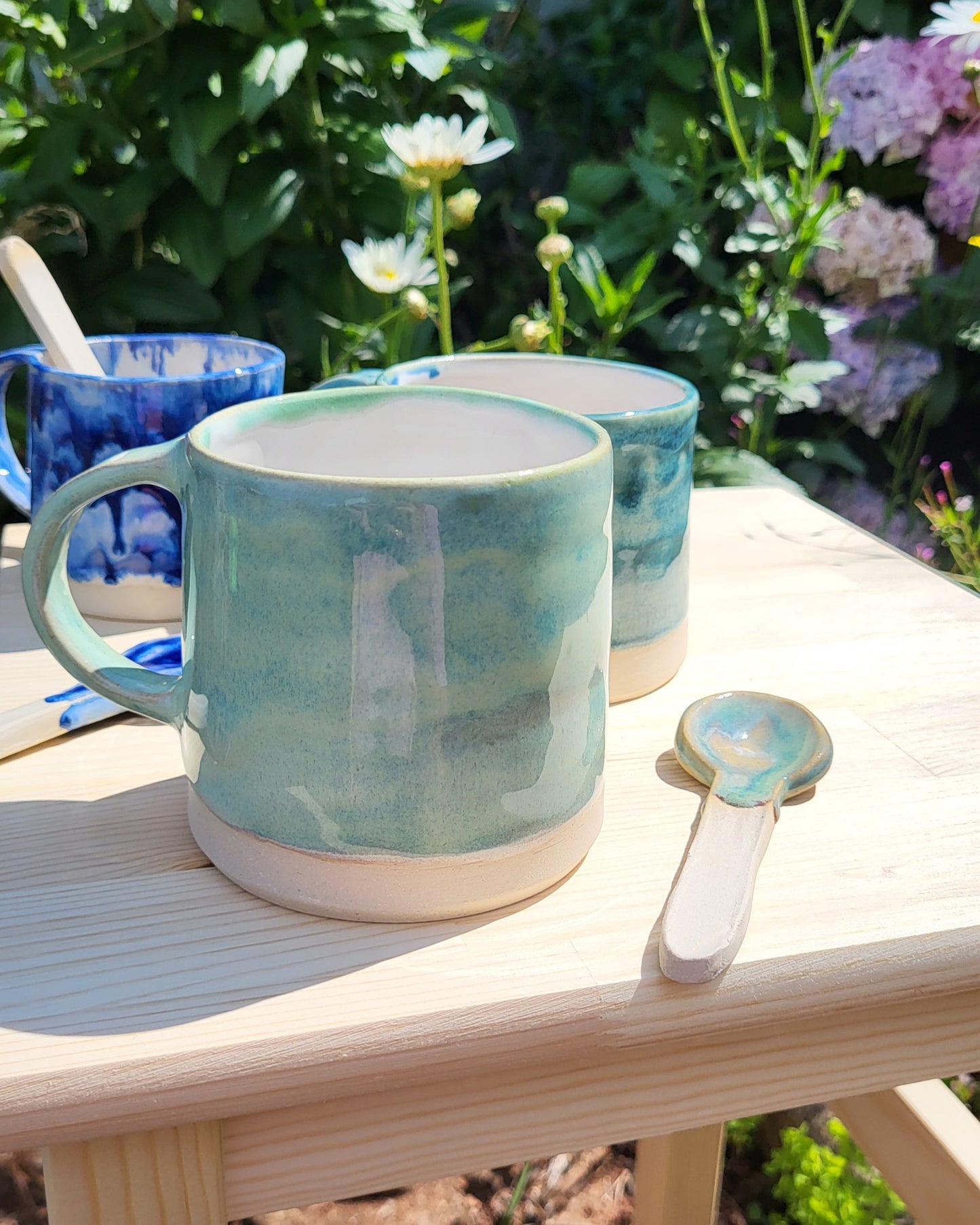 Turquoise Waves Mug