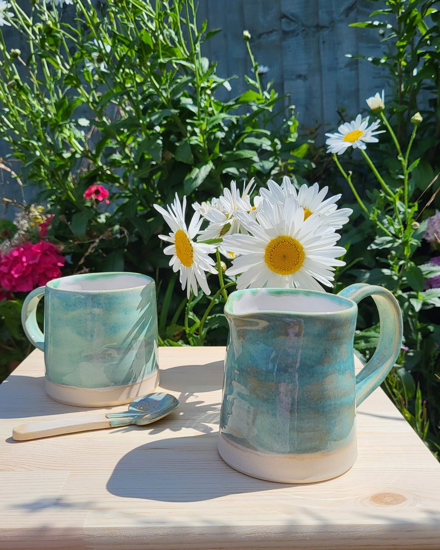 Turquoise Waves Mug