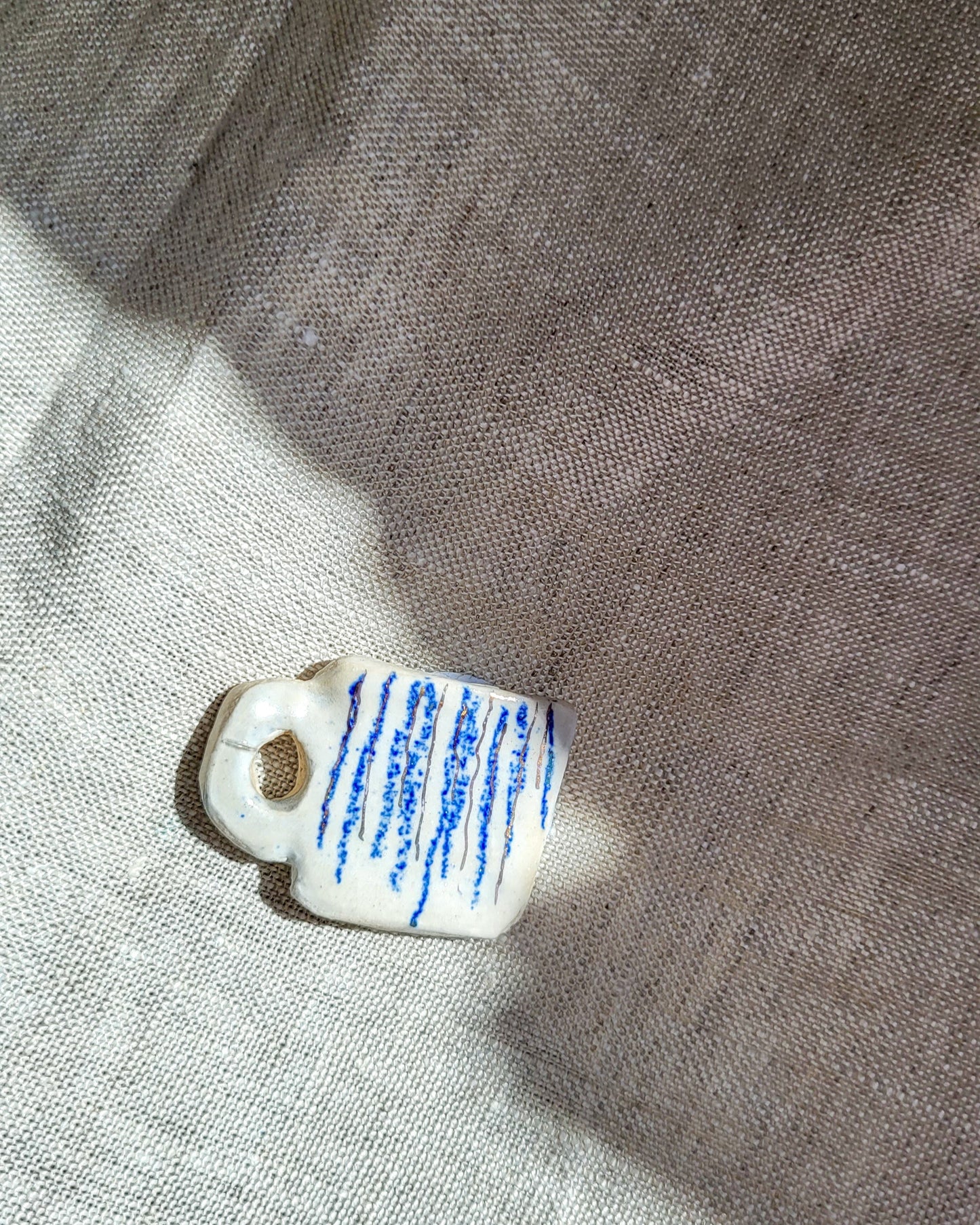 Ceramic Necklace Pendant