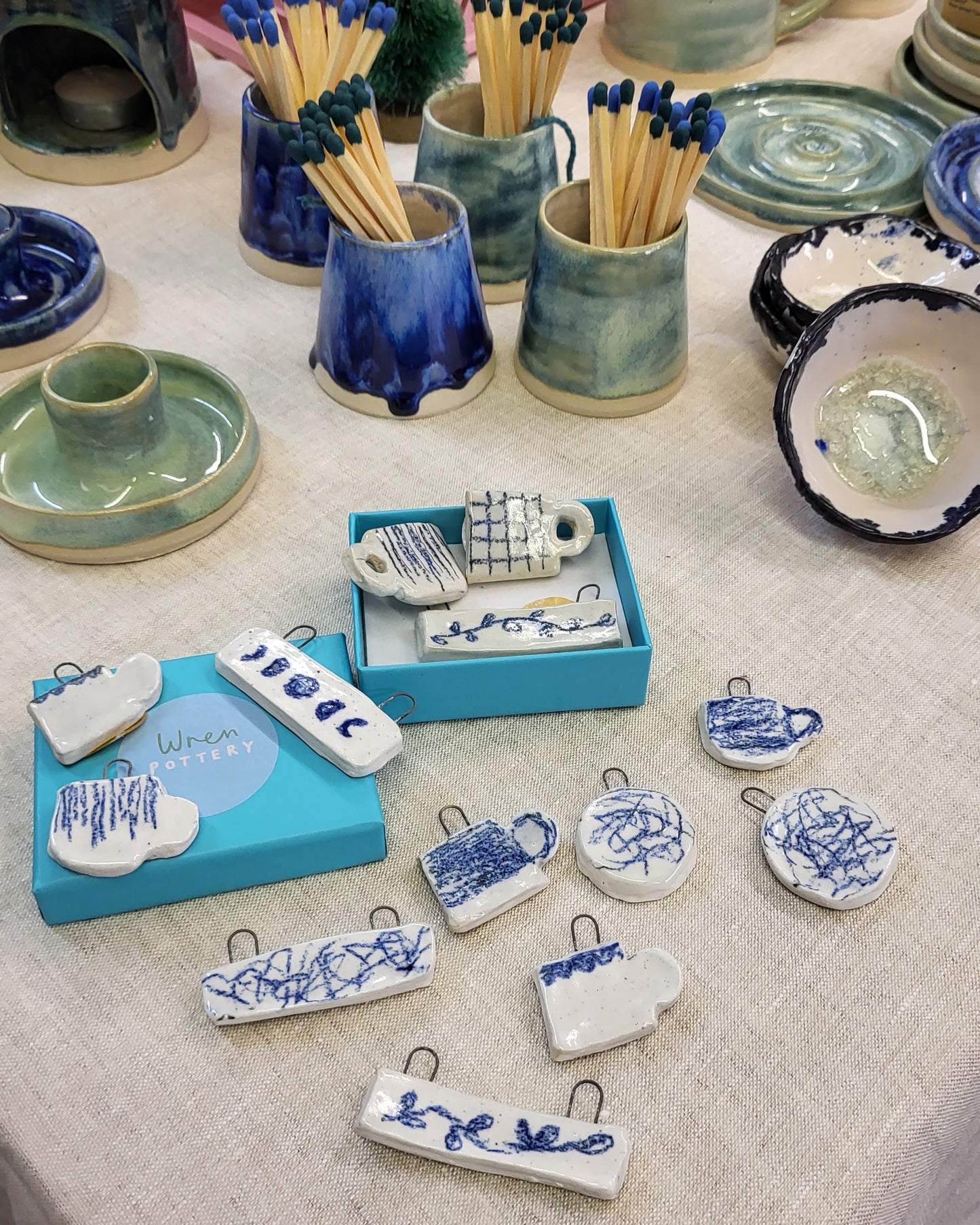 Ceramic Necklace Pendant
