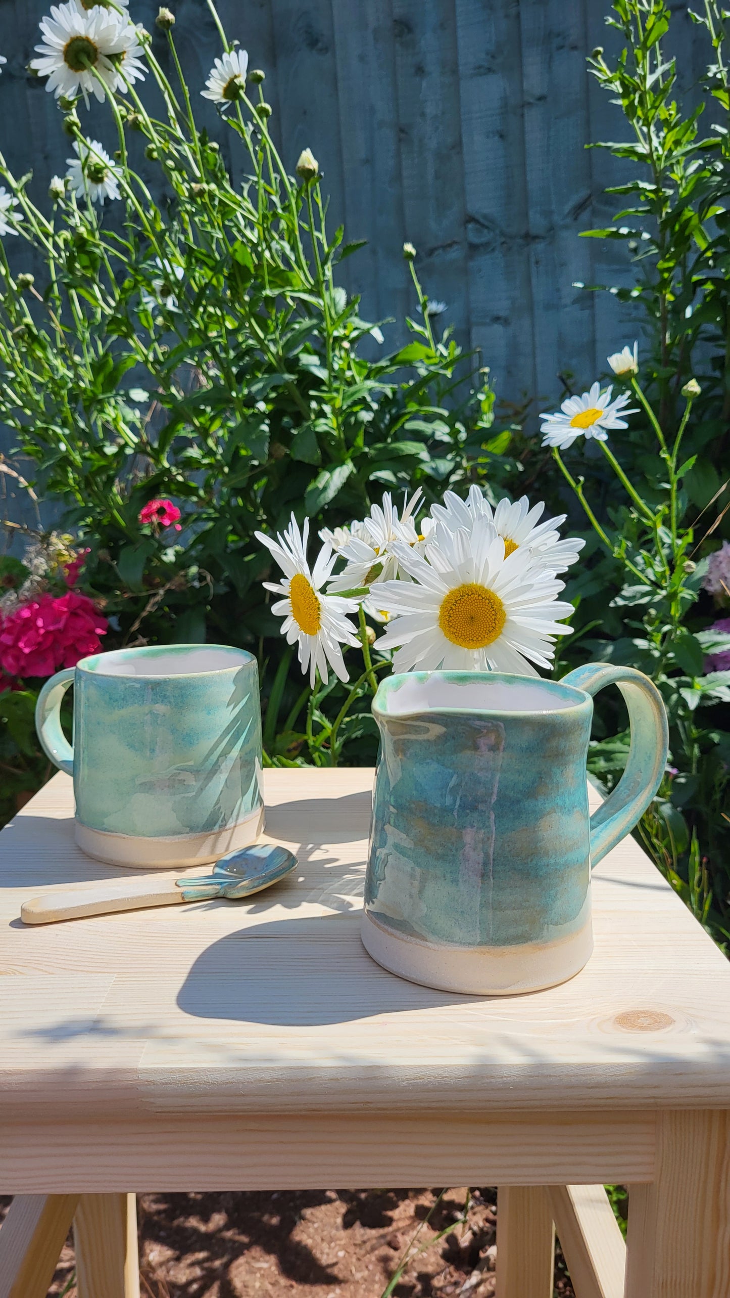 Turquoise Waves Mug