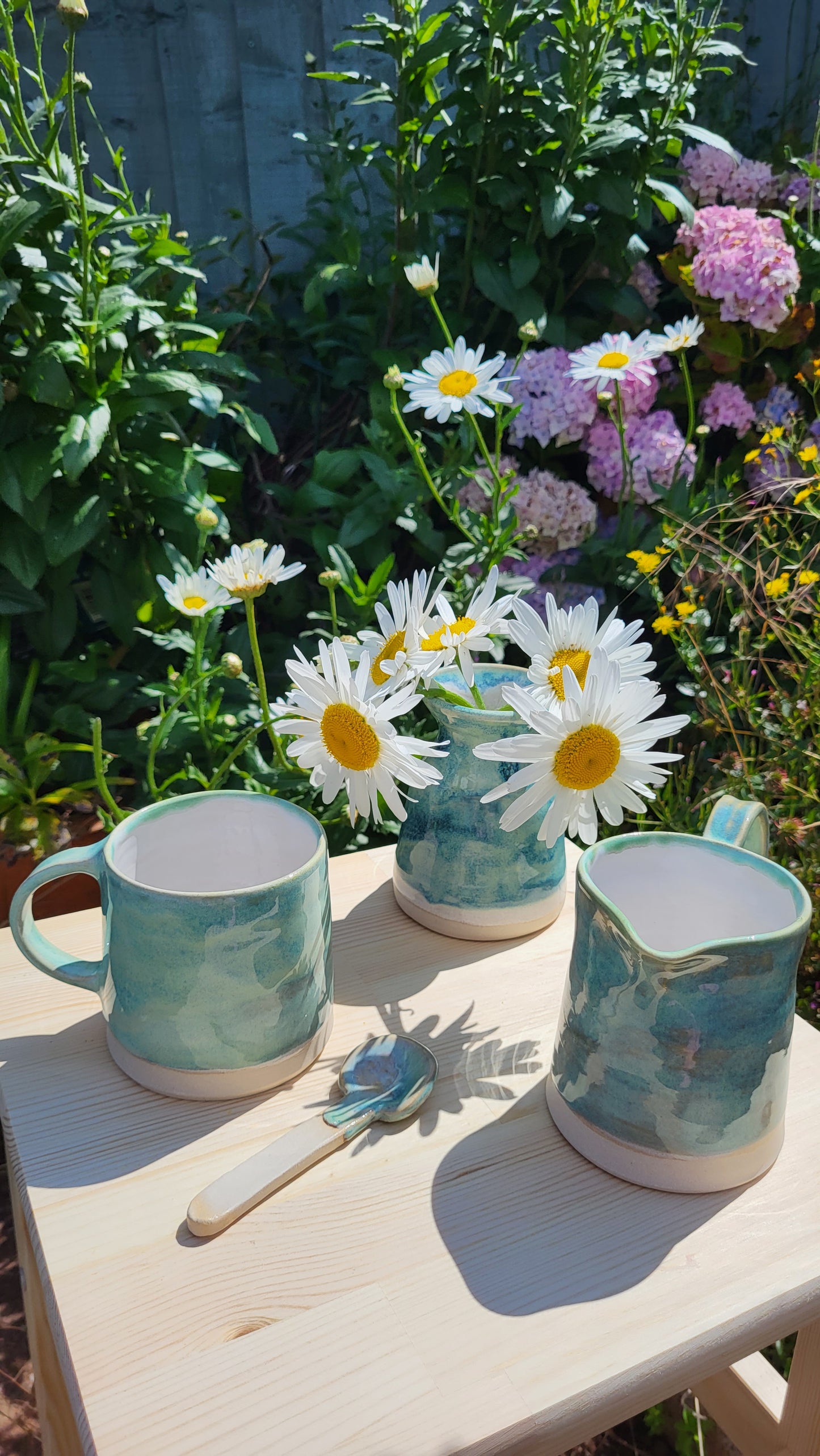 Turquoise Waves Mug