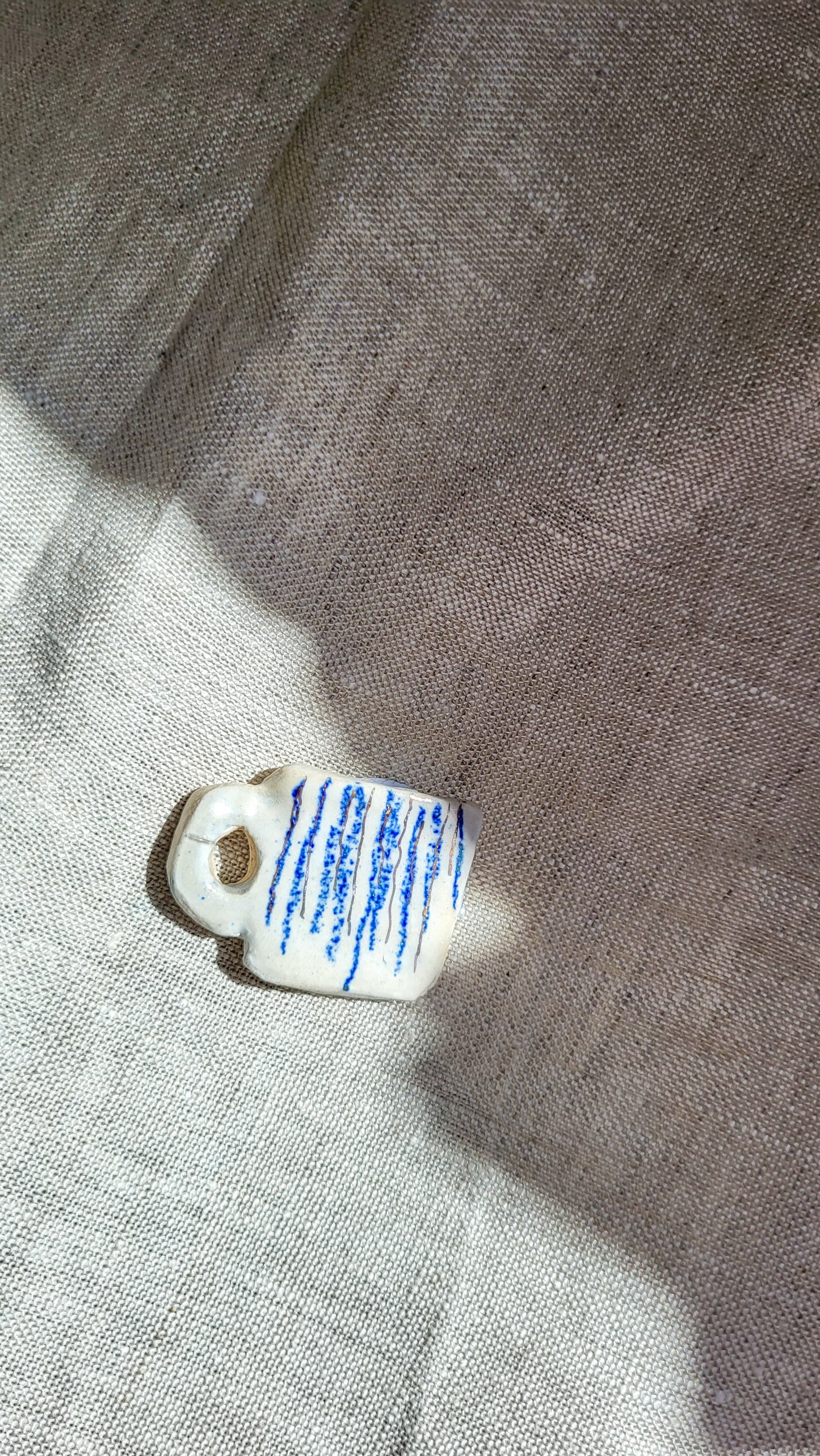 Ceramic Necklace Pendant