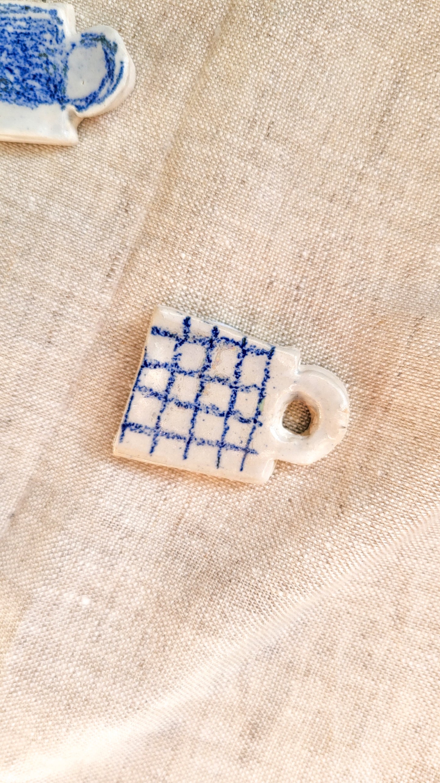 Ceramic Necklace Pendant