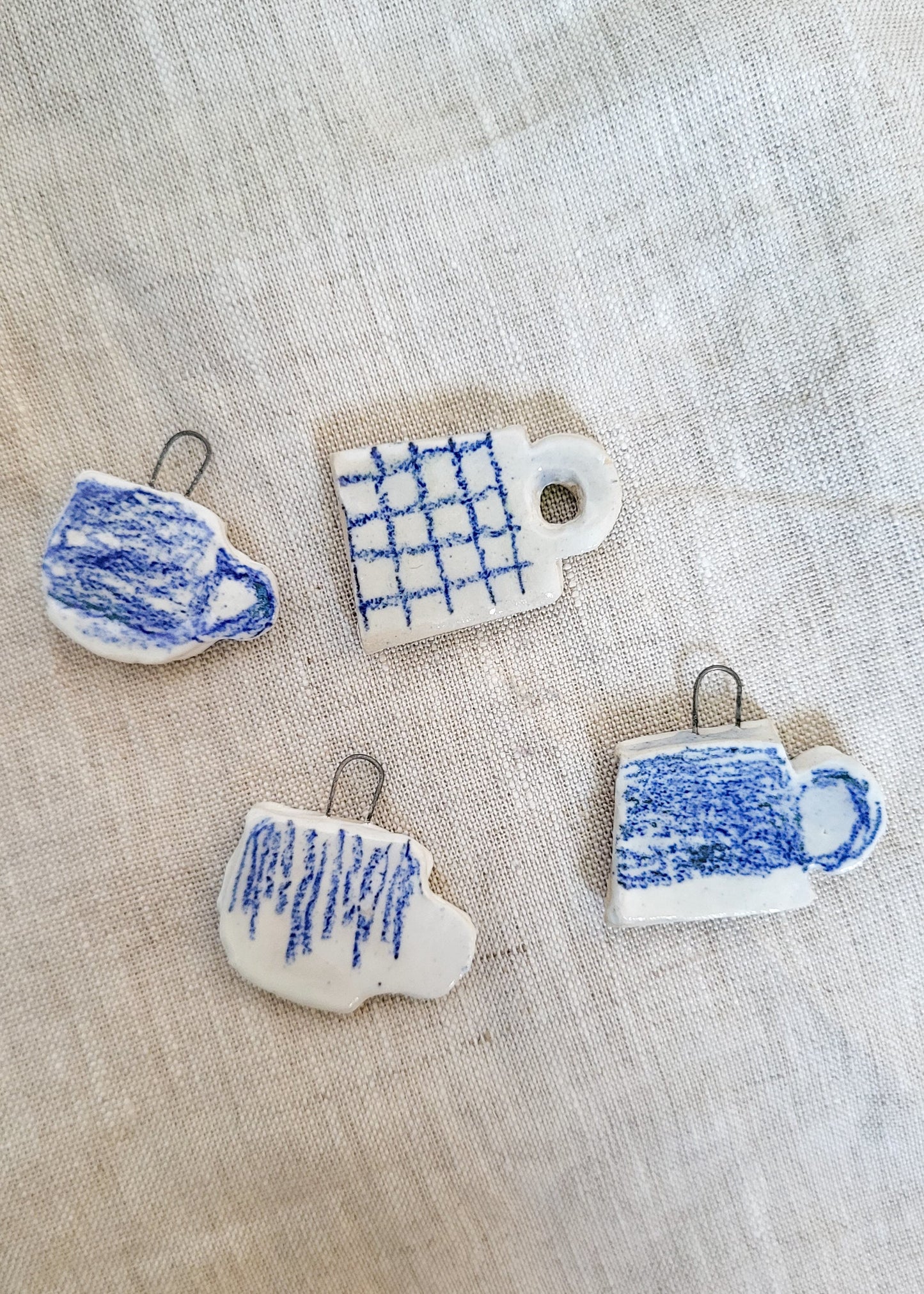 Ceramic Necklace Pendant