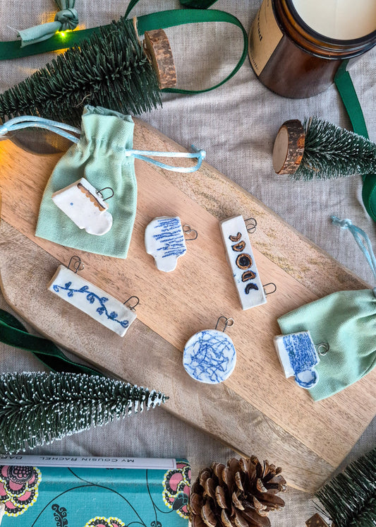 Ceramic Necklace Pendant